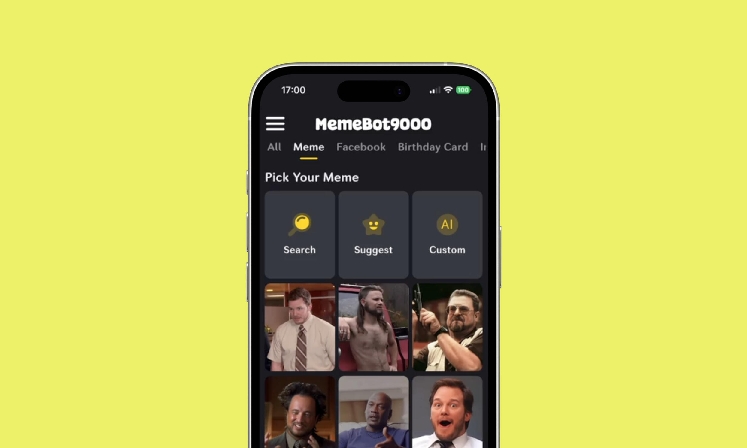 MemeBot9000:AI Meme Generator